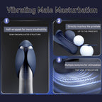 MAPARON 13 Inch Vibration Penis Trainer Penis Plug - Tarisss Sex Toy Store