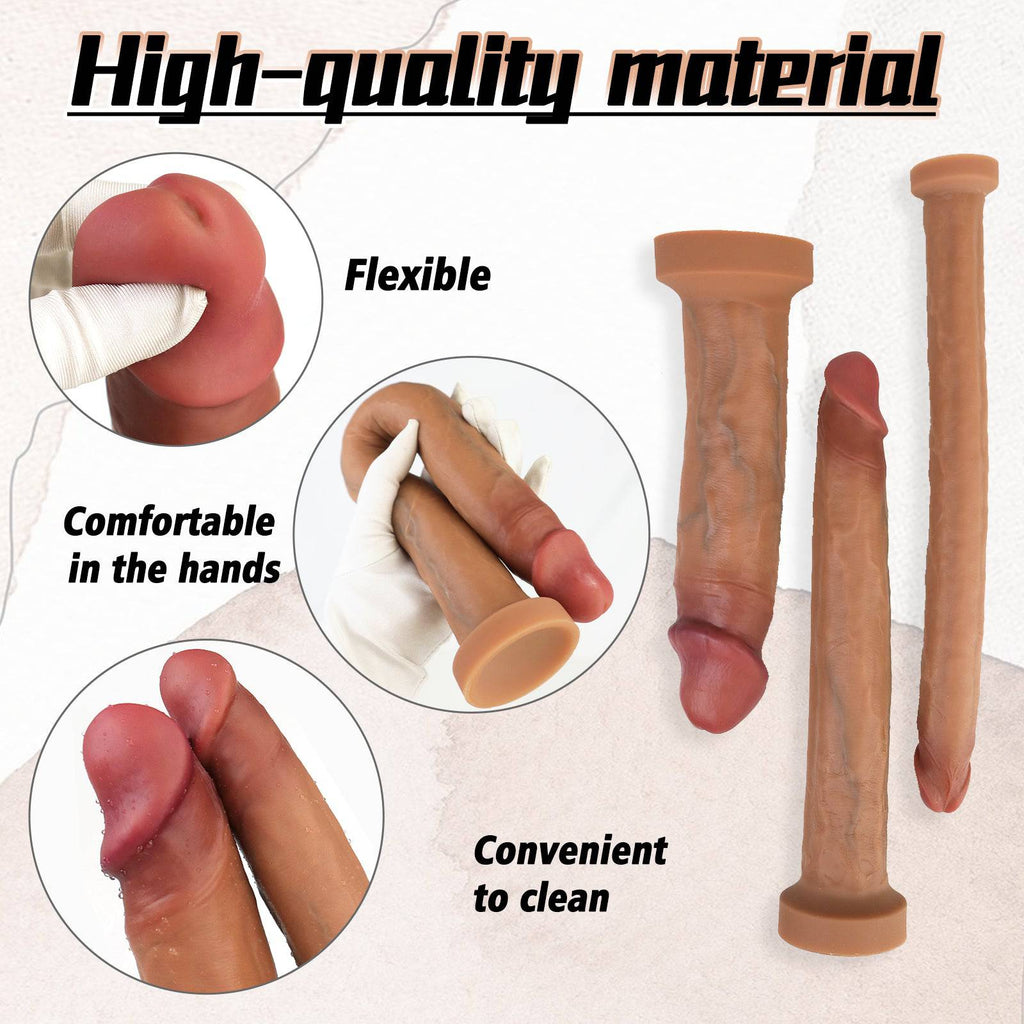 MAPARON 14 Inch Extra Long Huge Realistic Dildo - Tarisss Sex Toy Store