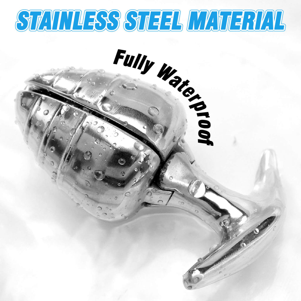 MAPARON 3 Inch Small Anal Training Metal Butt Plug - Tarisss Sex Toy Store