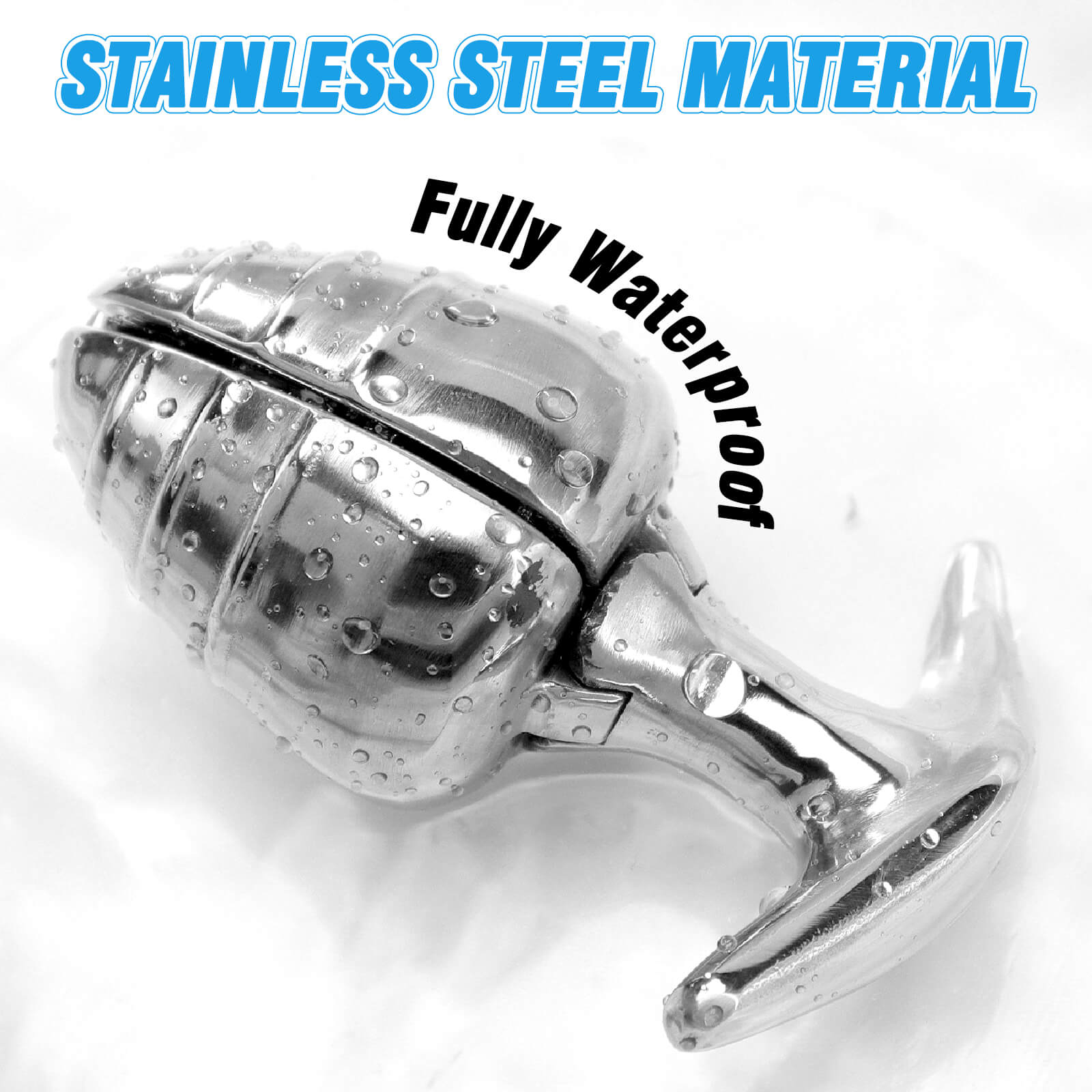 MAPARON 3 Inch Small Anal Training Metal Butt Plug - Tarisss Sex Toy Store