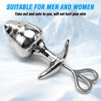 MAPARON 3 Inch Small Anal Training Metal Butt Plug - Tarisss Sex Toy Store
