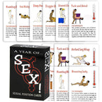MAPARON 52 Sexy Positions Couples Poker Game Sexual Position Card Deck - Tarisss Sex Toy Store