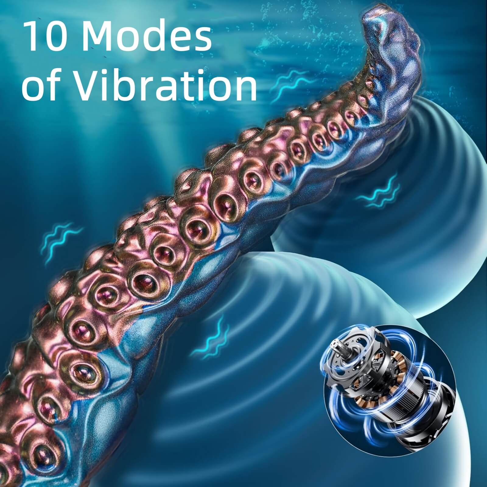 MAPARON Abyss 14 Inch Remote Control Fantasy Tentacle Vibrating Dildo - Tarisss Sex Toy Store