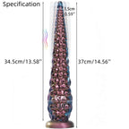 MAPARON Abyss 14 Inch Remote Control Fantasy Tentacle Vibrating Dildo - Tarisss Sex Toy Store