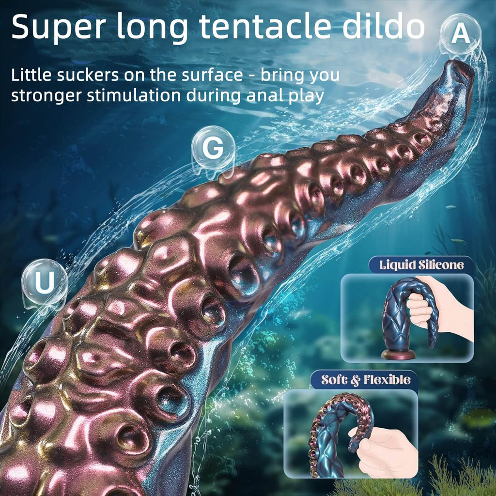 MAPARON Abyss 18 Inch Fantasy Long Tentacle Dildo - Tarisss Sex Toy Store
