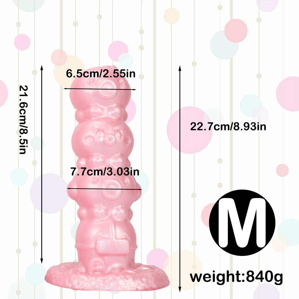 MAPARON Anal Dildo Silicone Fantasy Dildos with Strong Suction Cup Base - Tarisss Sex Toy Store