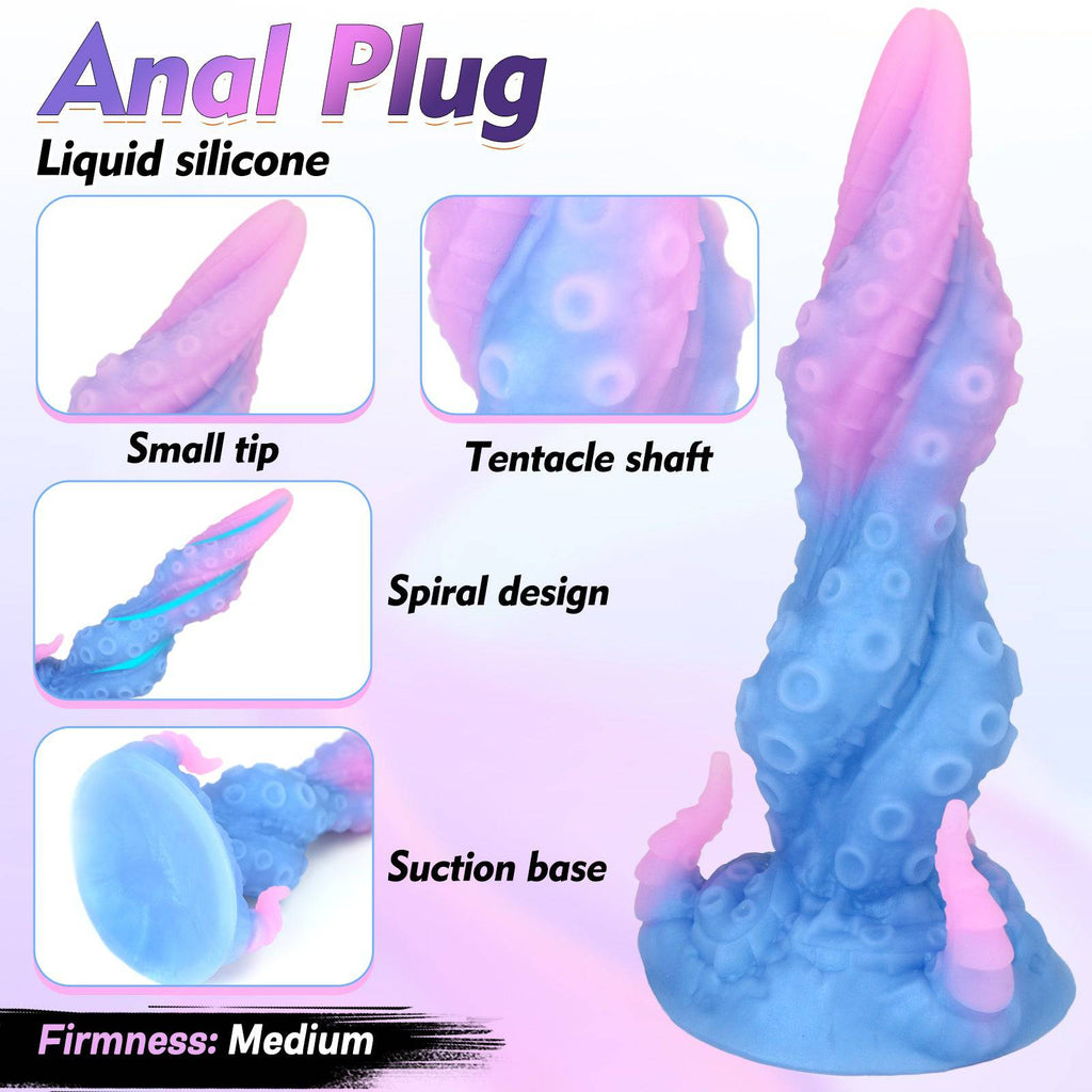 MAPARON Hydra 9 Inch Fantasy Tentacle Anal Dildo - Tarisss Sex Toy Store