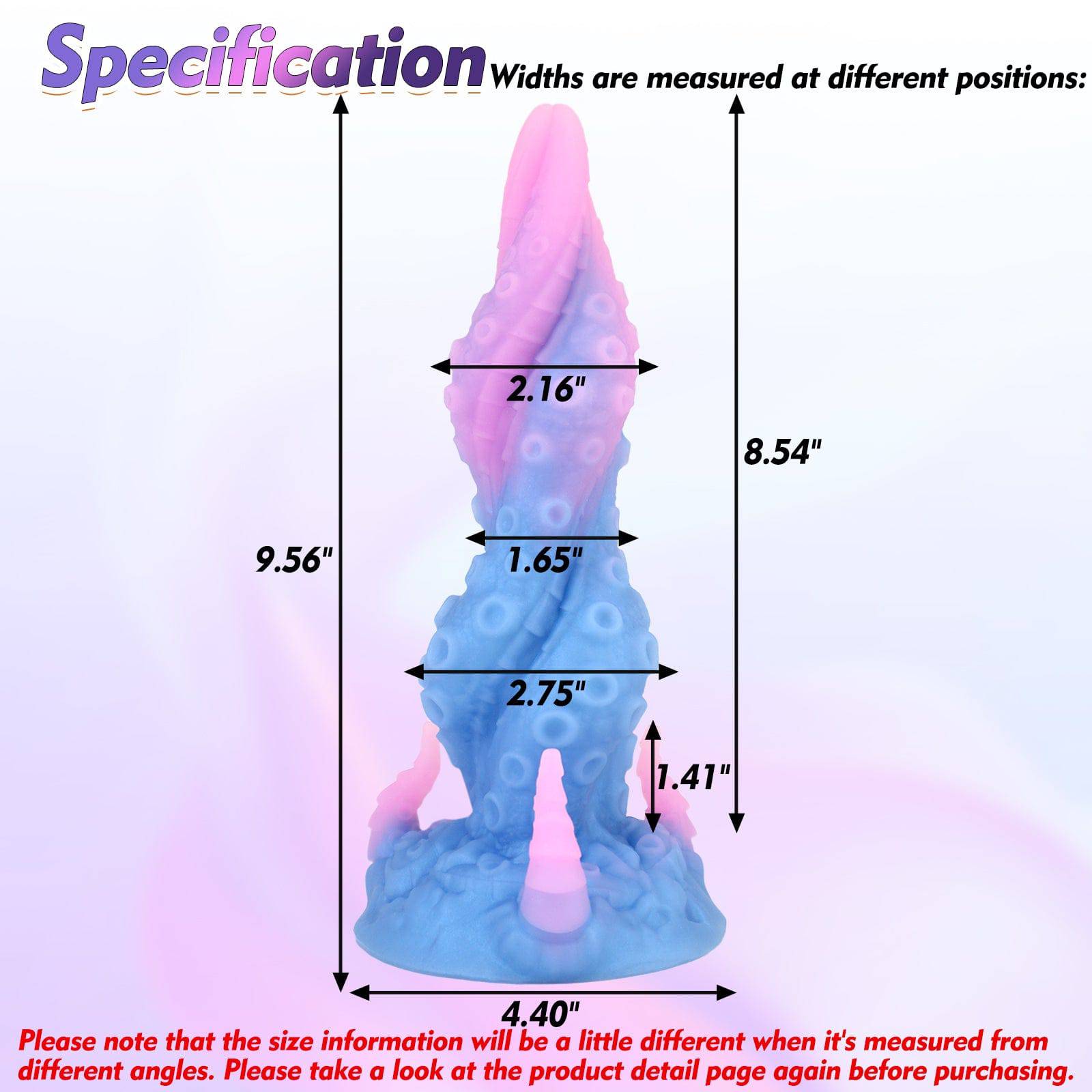 MAPARON Hydra 9 Inch Fantasy Tentacle Anal Dildo - Tarisss Sex Toy Store
