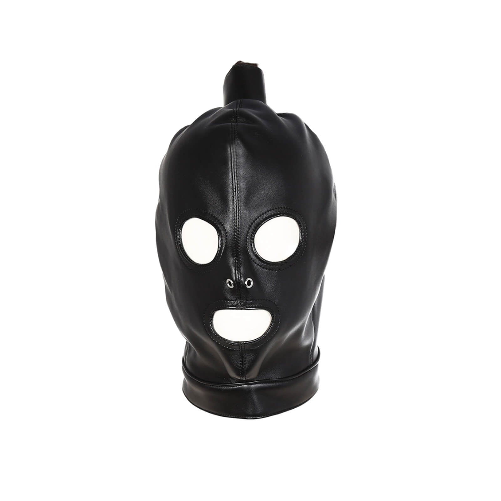 MAPARON Leather Head Hood Mask Adult Cosplay BDSM Bondage Slave - Tarisss Sex Toy Store