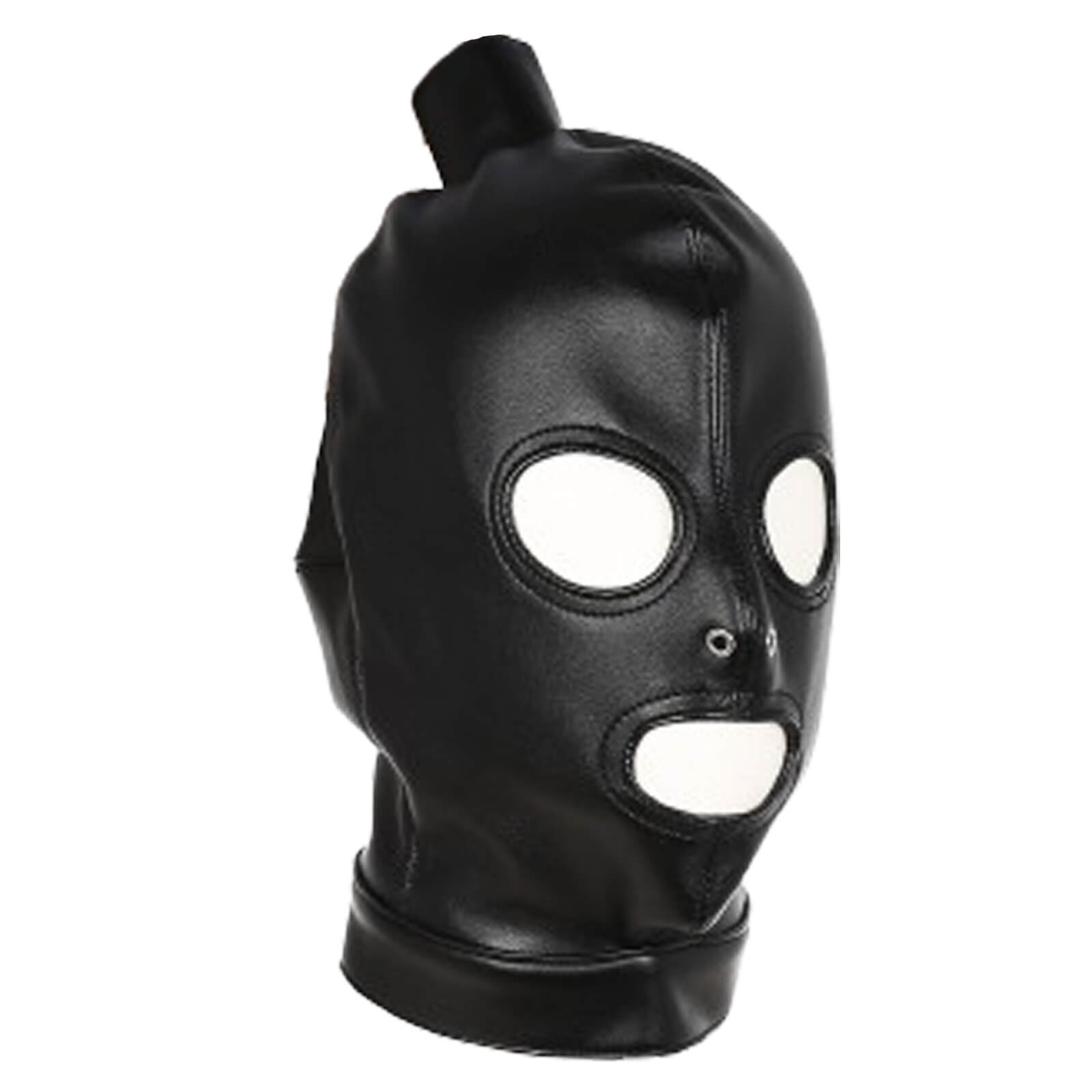 MAPARON Leather Head Hood Mask Adult Cosplay BDSM Bondage Slave - Tarisss Sex Toy Store