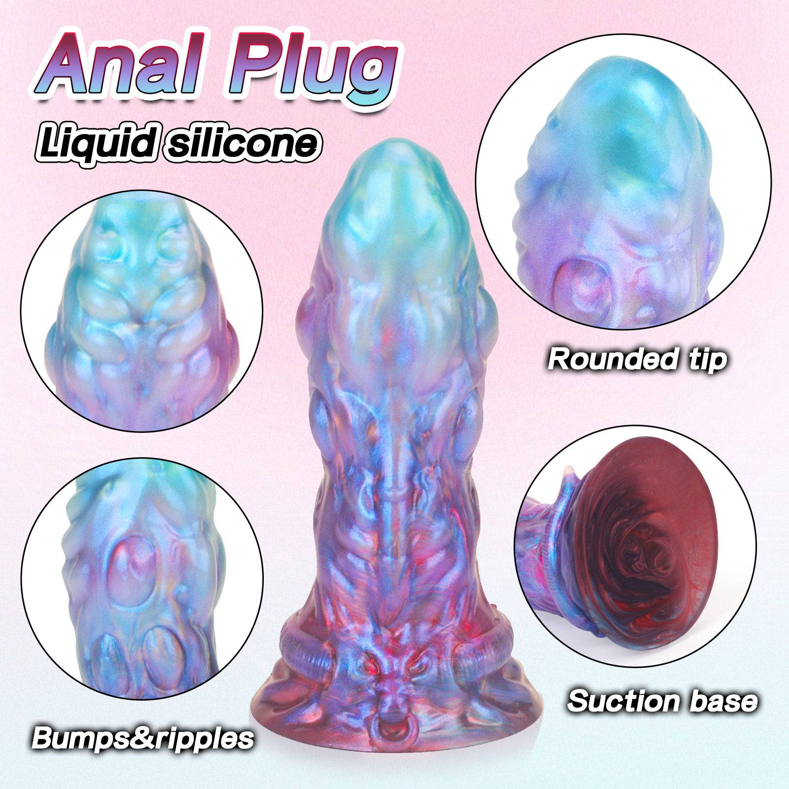 MAPARON Minotaur 9 Inch Alien Fantasy Bull Dildo - Tarisss Sex Toy Store