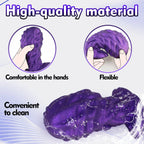 MAPARON Purple Badass 7 inch Huge Thick Silicone Butt Plug - Tarisss Sex Toy Store