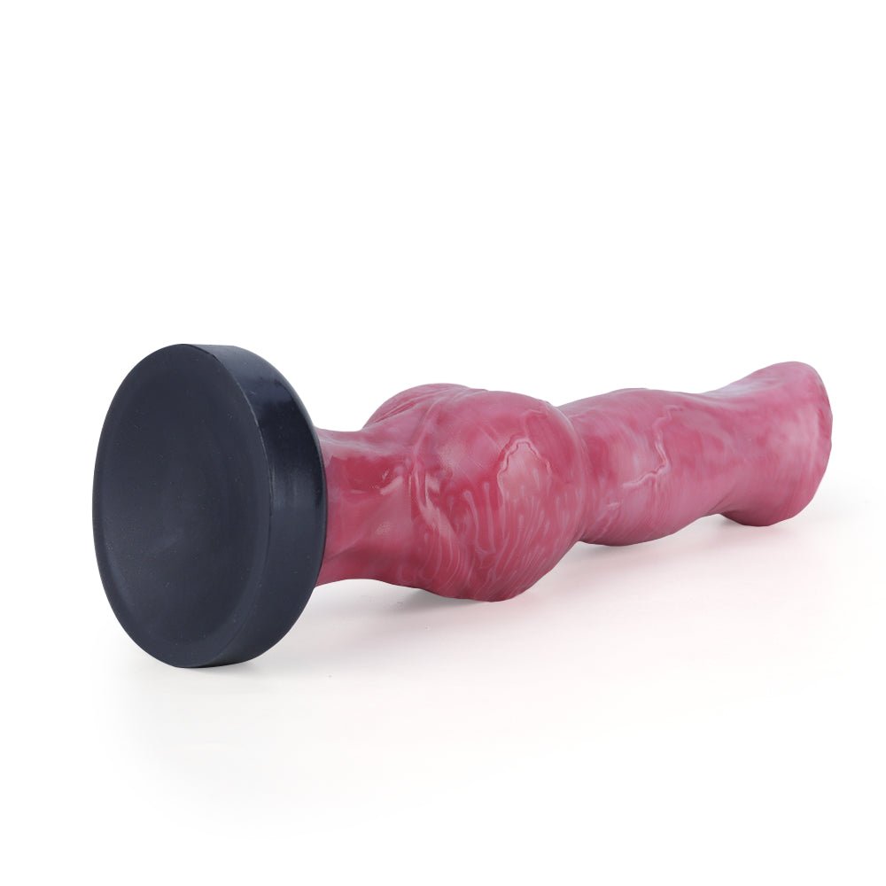 MAPARON Scarlet Pup 8 Inch Fantasy Dog Knot Dildo - Tarisss Sex Toy Store