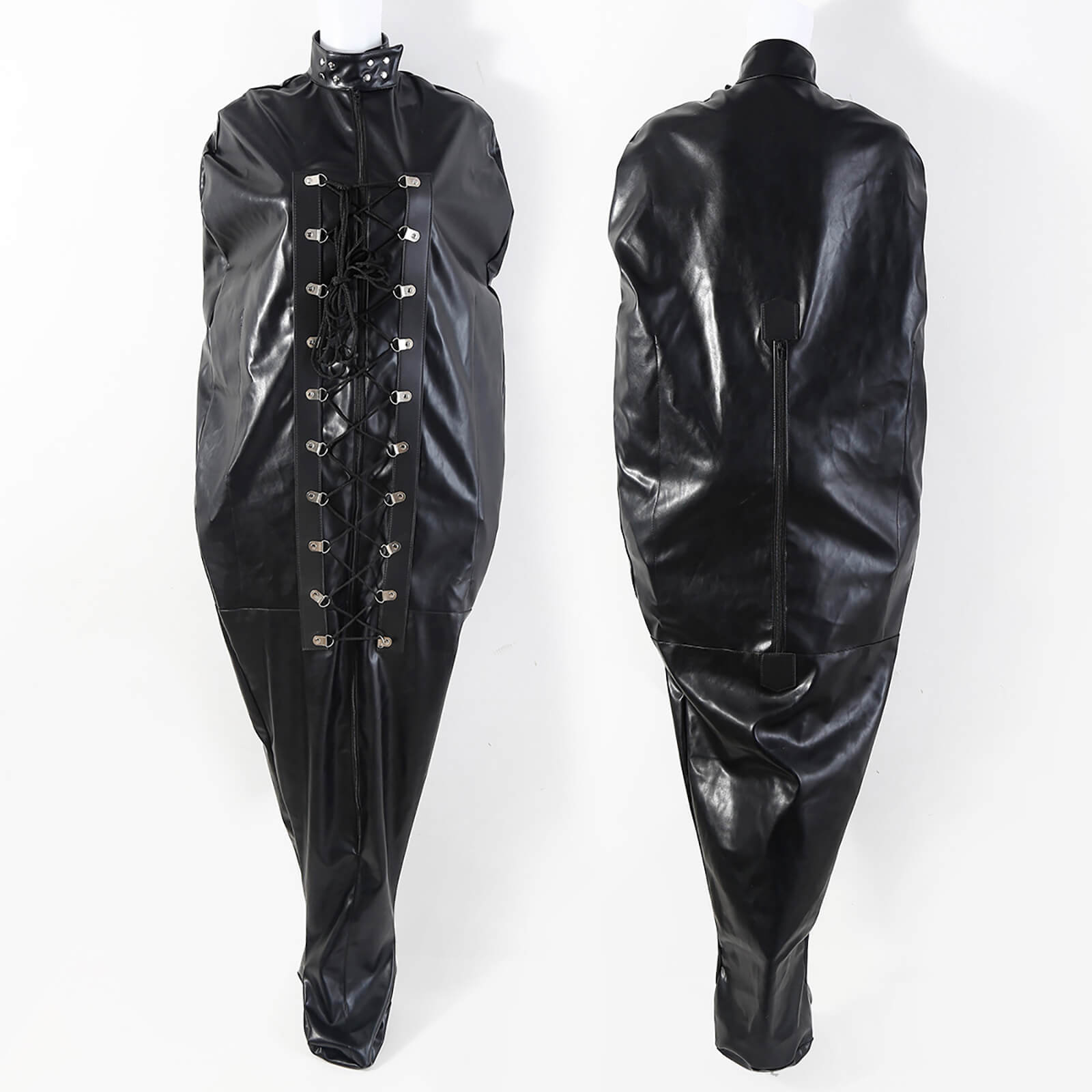 MAPARON Sexy Bondage Bag Adults Flirting Toys Leather Sleeping Sack - Tarisss Sex Toy Store