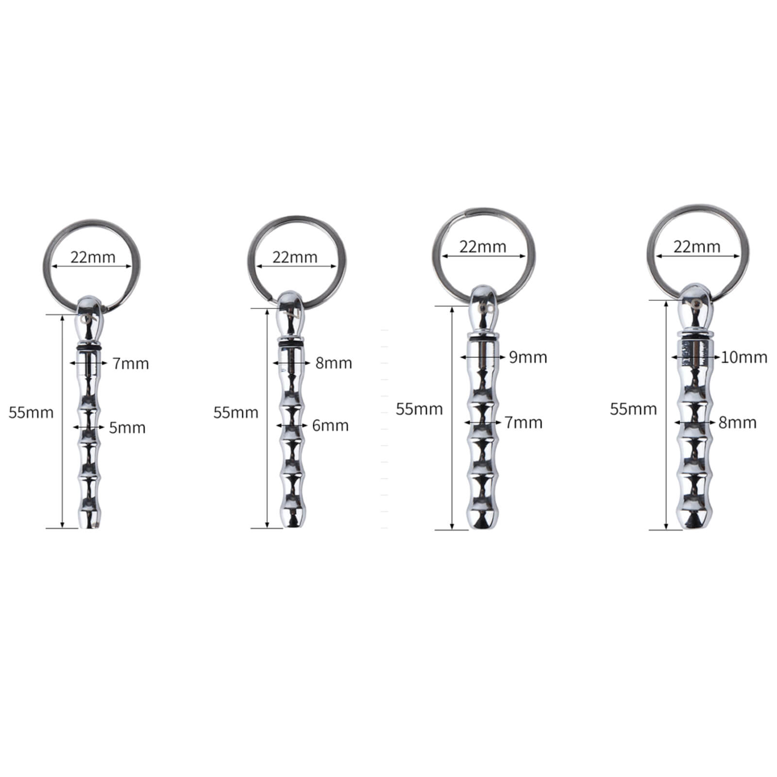 MAPARON Stainless Steel Urethral Penis Plug Training Kit - Tarisss Sex Toy Store