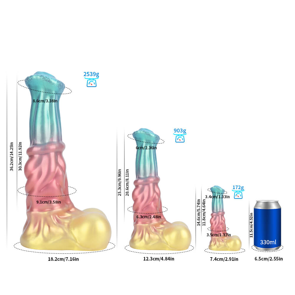 MAPARON Unicorn 14 Inch Fantasy Horse Dildo - Tarisss Sex Toy Store