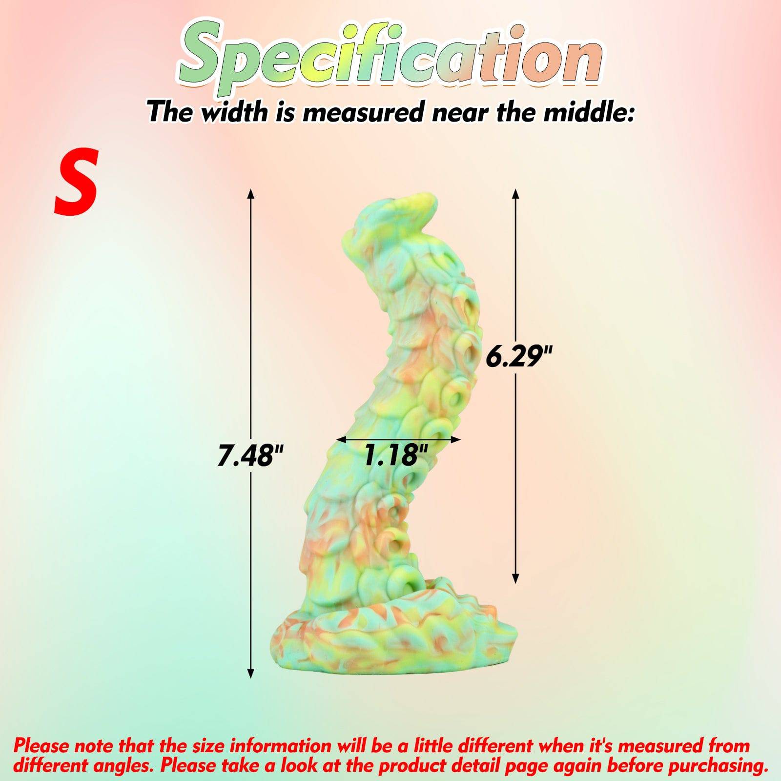 MAPARON Viper 10 Inch Fantasy Anal Snake Dildo - Tarisss Sex Toy Store
