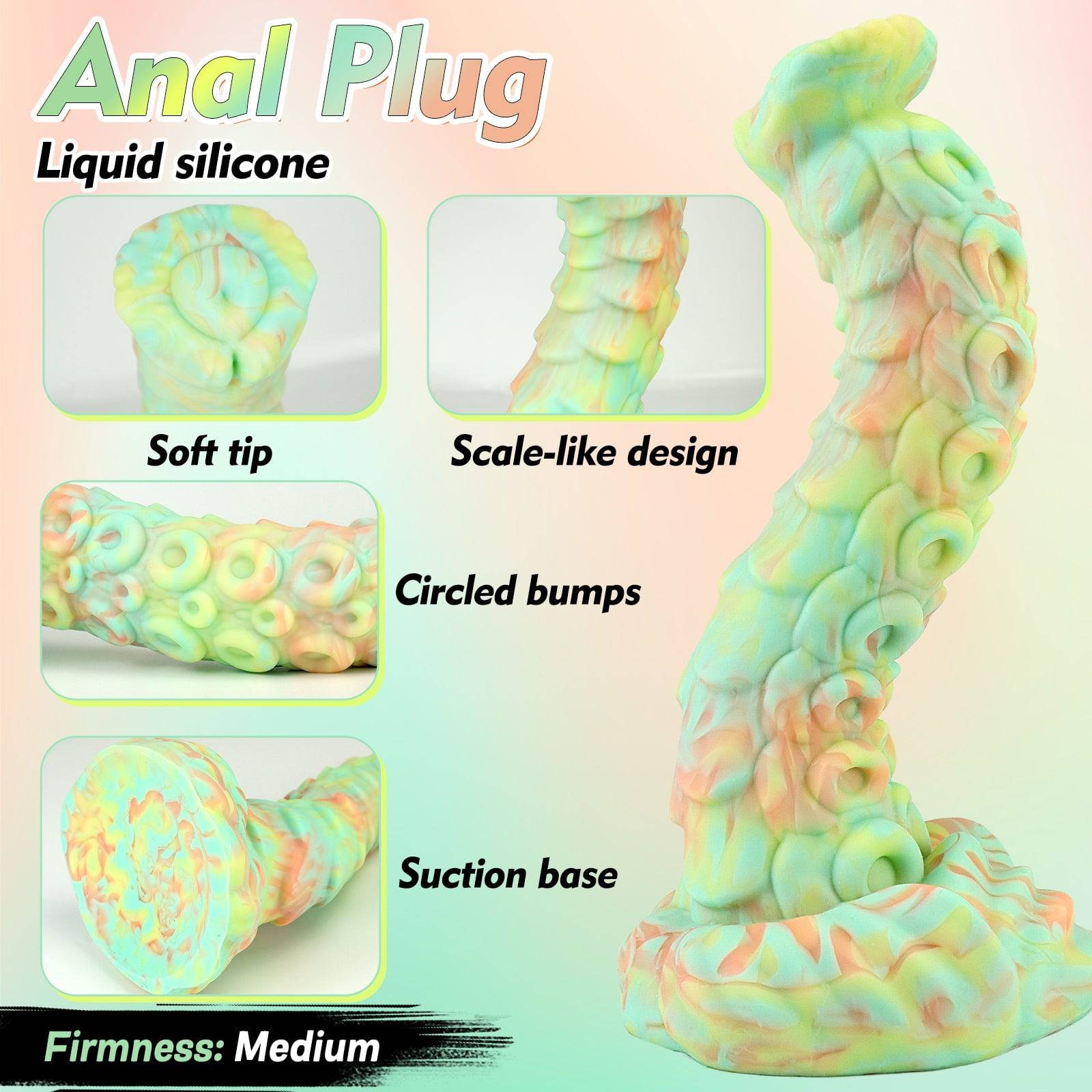MAPARON Viper 10 Inch Fantasy Anal Snake Dildo - Tarisss Sex Toy Store