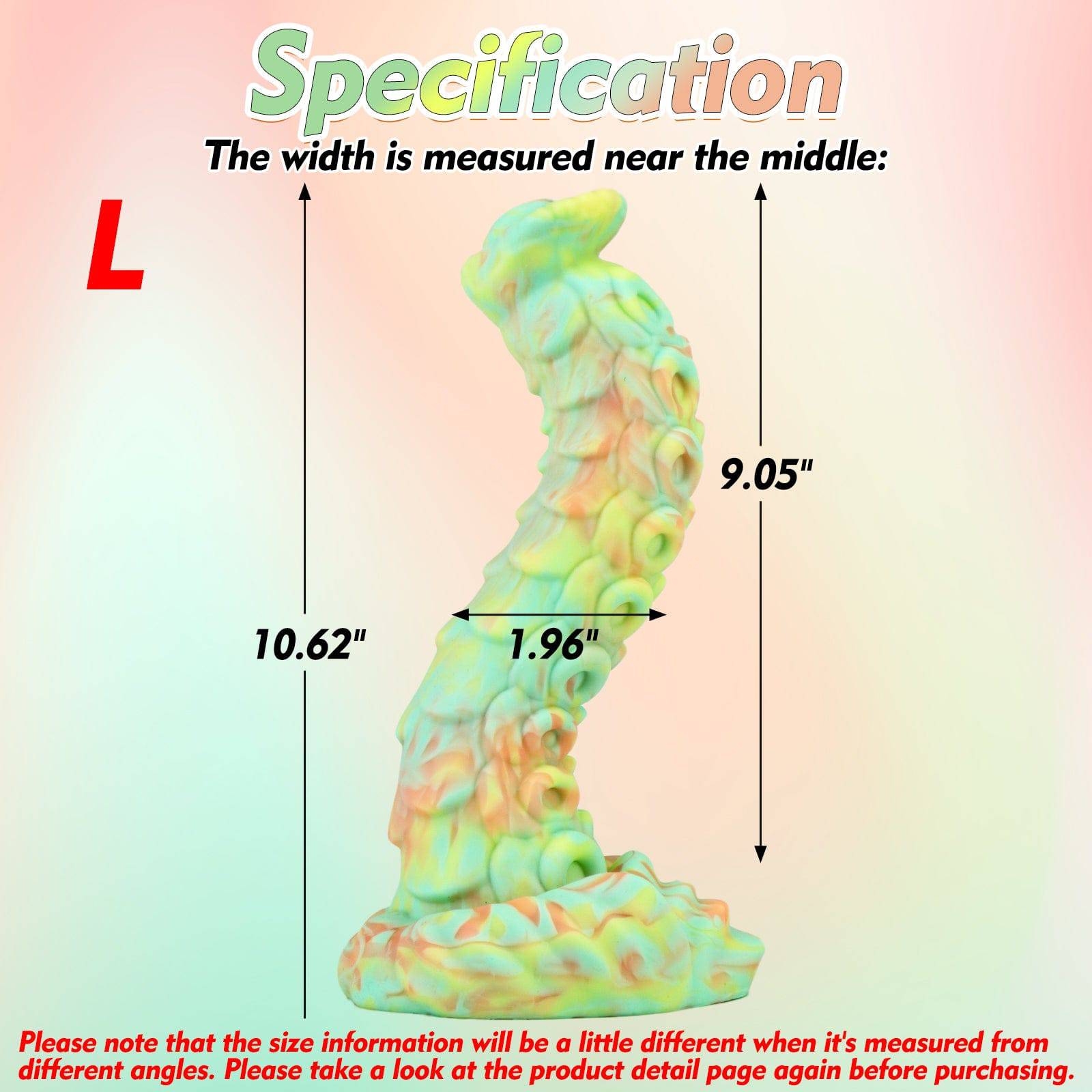 MAPARON Viper 10 Inch Fantasy Anal Snake Dildo - Tarisss Sex Toy Store