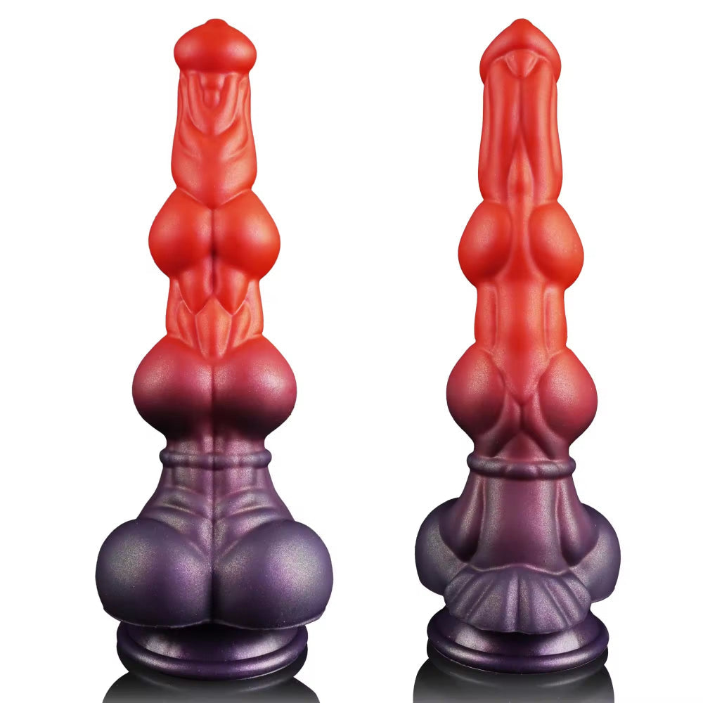 Martin - 10.4 Inch Double Knot Dildo - Fantasy Dildo