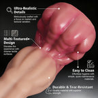 Massive Fantasy Beast Dildo, Lifelike Muscle Textured Tentacle Phallus with Strong Suction Cup - Tarisss Sex Toy Store