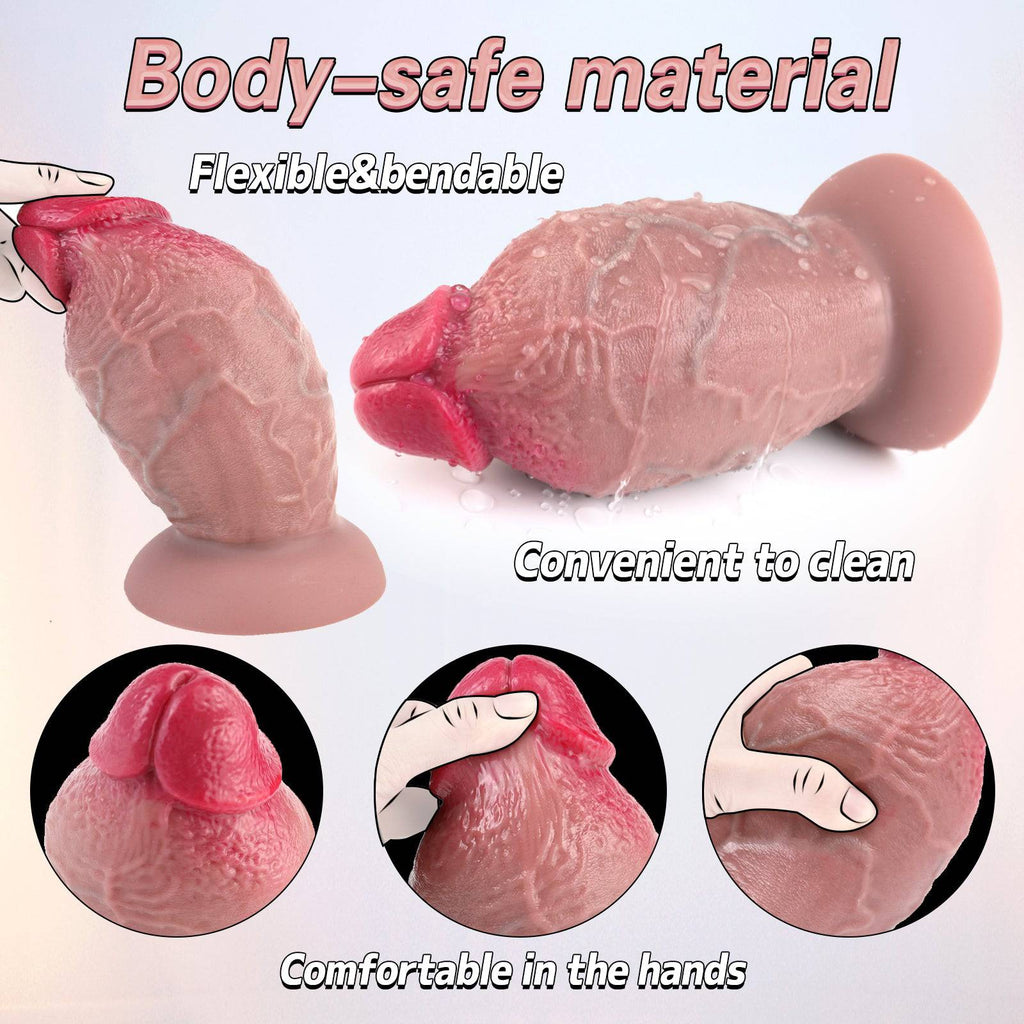 Meat King 8 Inch Extra Thick Huge Realistic Dildo - Tarisss Sex Toy Store