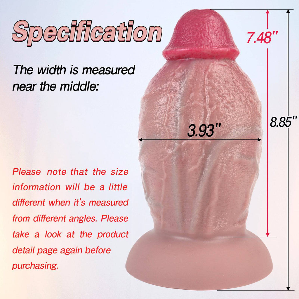 Meat King 8 Inch Extra Thick Huge Realistic Dildo - Tarisss Sex Toy Store