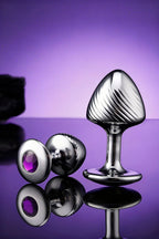 Metal Butt Plug Trio Set – Polished Silver Finish（Color Send At Random） - Tarisss Sex Toy Store