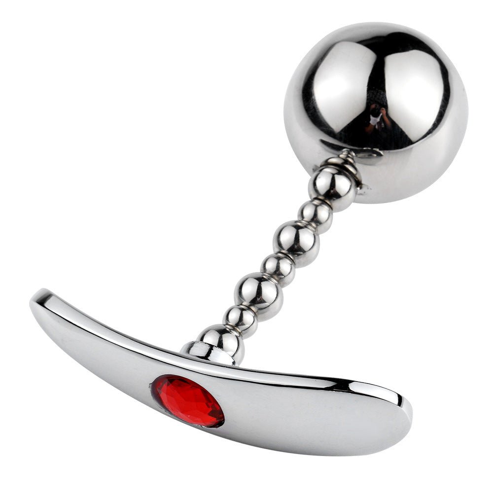 Metal Diamond Butt Plug with Wearable Design - Tarisss Sex Toy Store