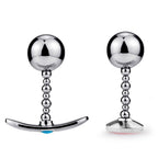 Metal Diamond Butt Plug with Wearable Design - Tarisss Sex Toy Store