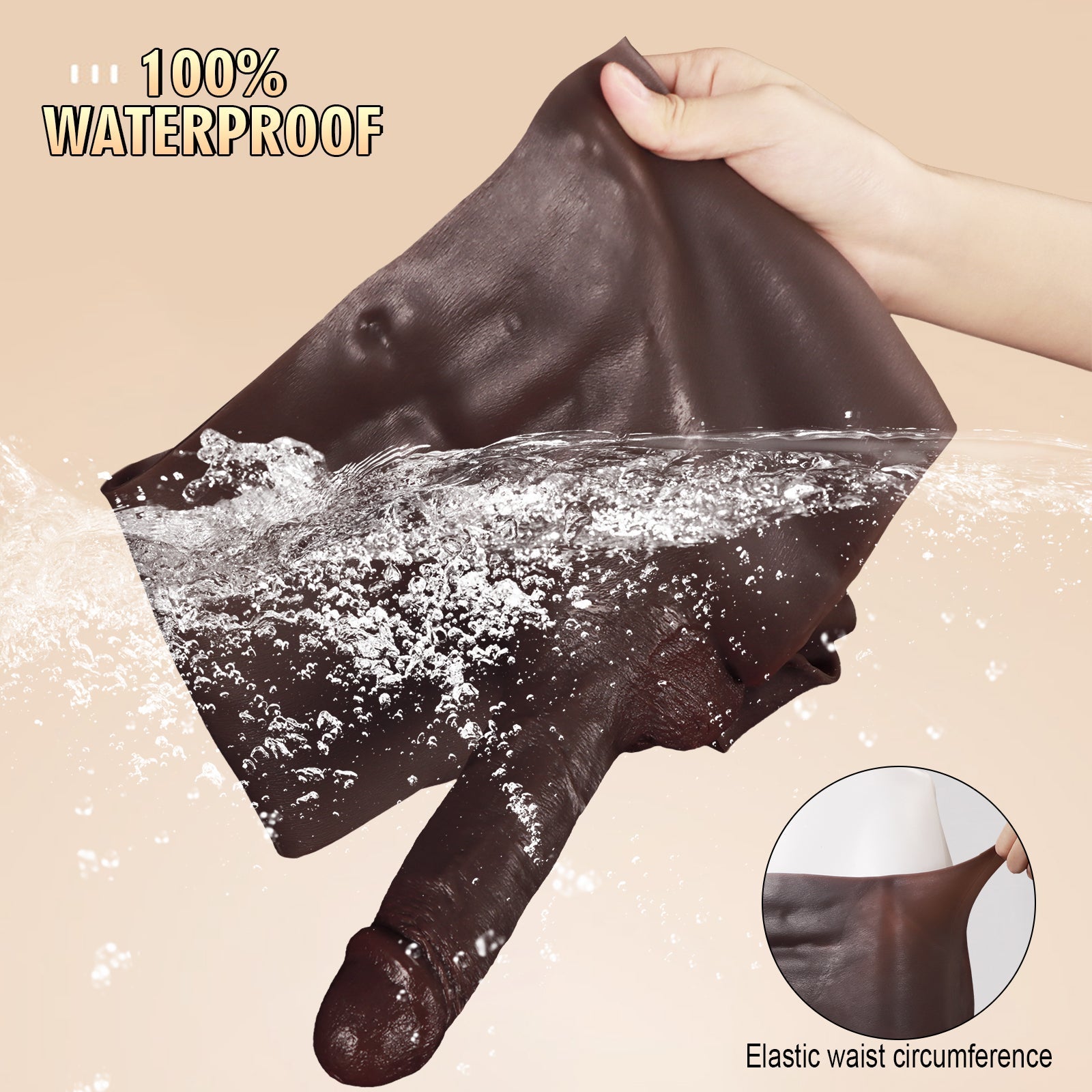 Metal Keel Wearable Dildo Pants – Realistic Silicone - Tarisss Sex Toy Store