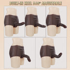 Metal Keel Wearable Dildo Pants – Realistic Silicone - Tarisss Sex Toy Store