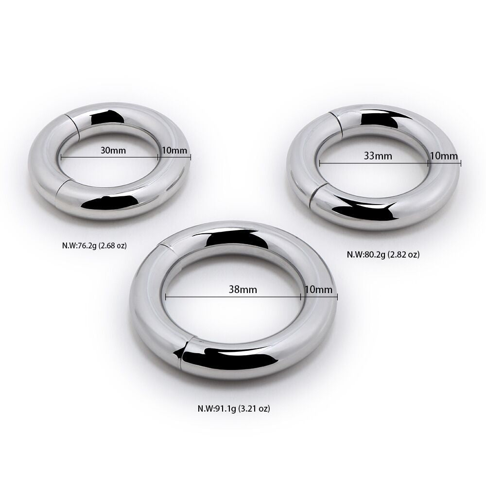 Metal Magnetic Cock Ring - Tarisss Sex Toy Store