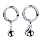 Metal Weighted Cock Ring with Balls - Tarisss Sex Toy Store