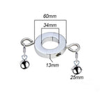 Metal Weighted Cock Ring with Training Balls - Tarisss Sex Toy Store