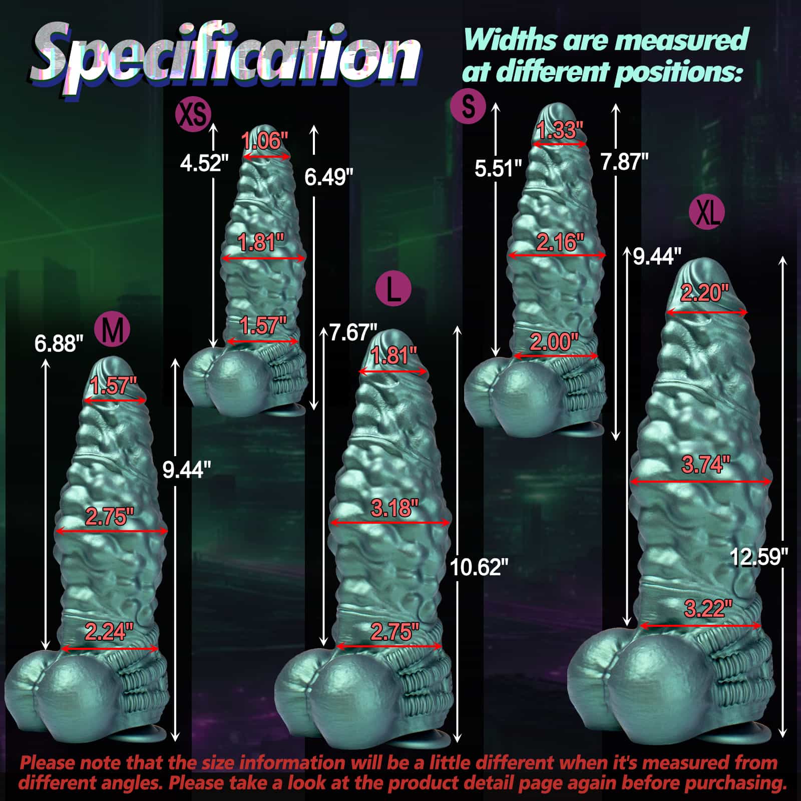 Meteorite 12 Inch Fantasy Alien Dildo - Tarisss Sex Toy Store