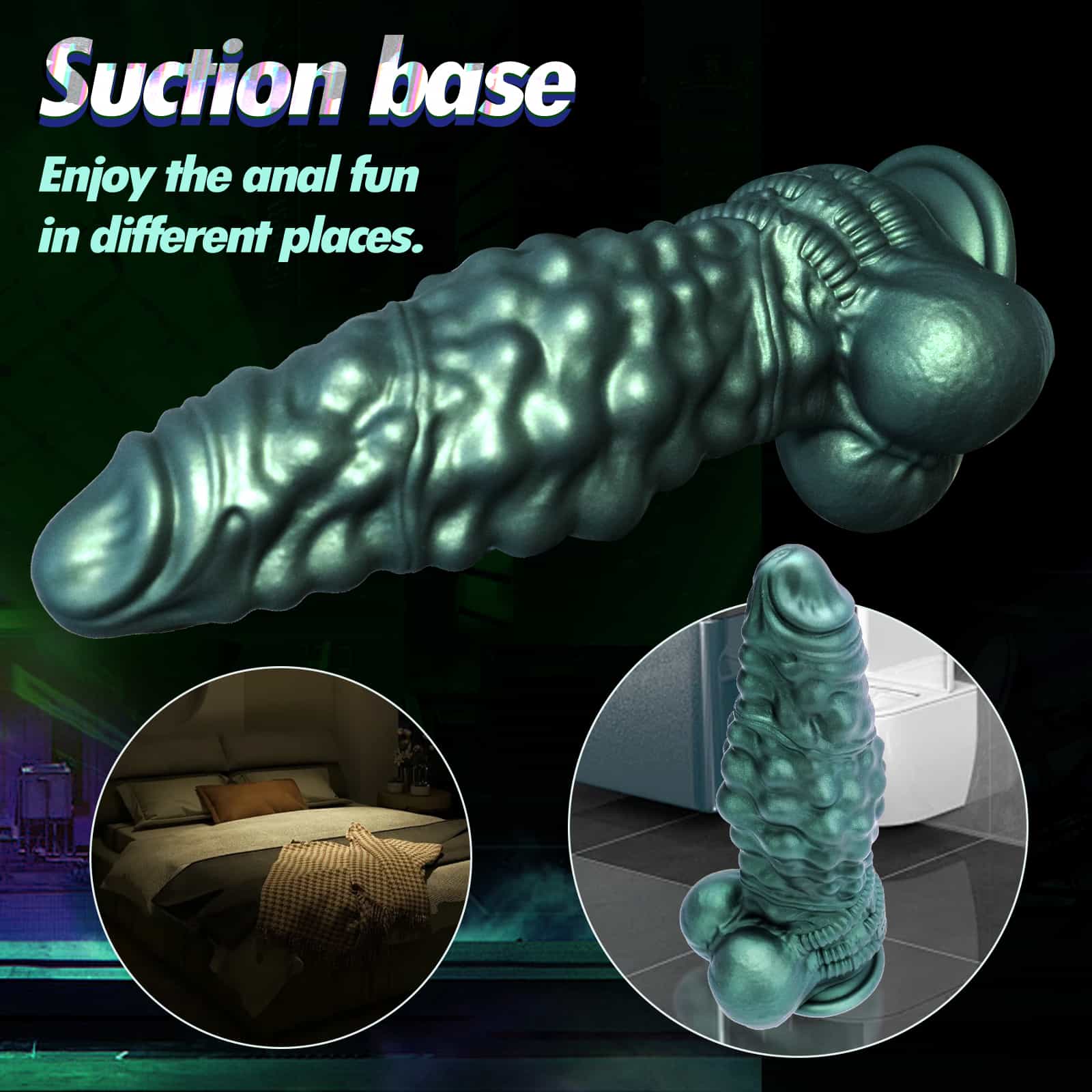 Meteorite 12 Inch Fantasy Alien Dildo - Tarisss Sex Toy Store