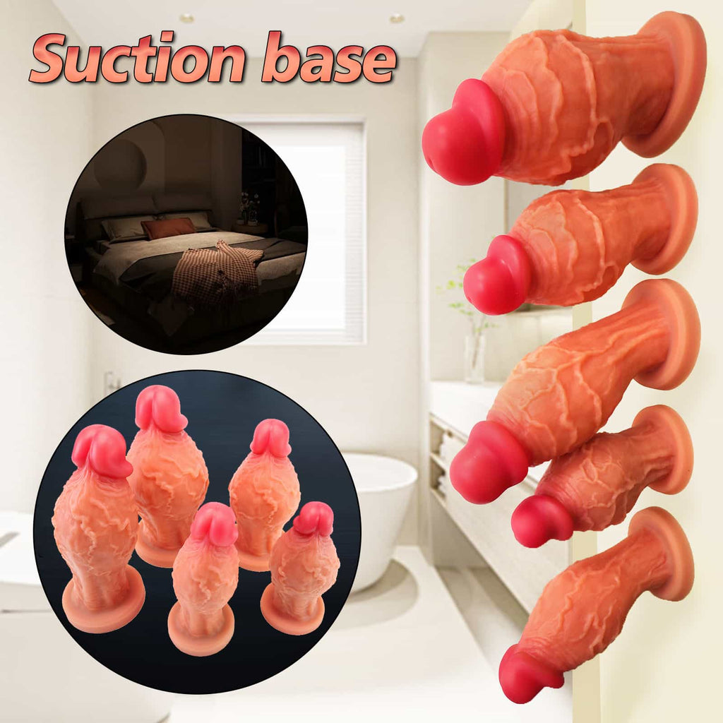 Midnight Desire Extra Thick Huge Realistic Dildo - Tarisss Sex Toy Store
