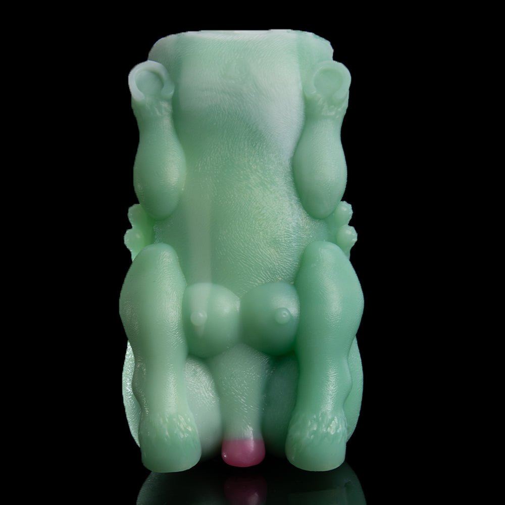 Mint Green Fantasy Creature Silicone Masturbator Cup - Tarisss Sex Toy Store