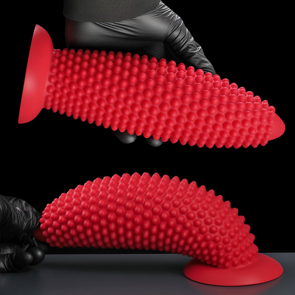 Multi - Size Textured Silicone Dildo with Suction Base - Tarisss Sex Toy Store