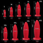 Multi - Size Textured Silicone Dildo with Suction Base - Tarisss Sex Toy Store