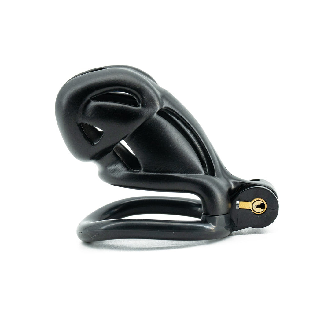 Viper 3D-Printed Chastity Cage (Snake Head) - 5 Sizes - FREE Silent Plastic Security Keys
