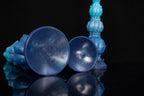 Neptune Spire Multi - Segment Fantasy Plug Dual - firmness Design (firm base, soft body) - Tarisss Sex Toy Store