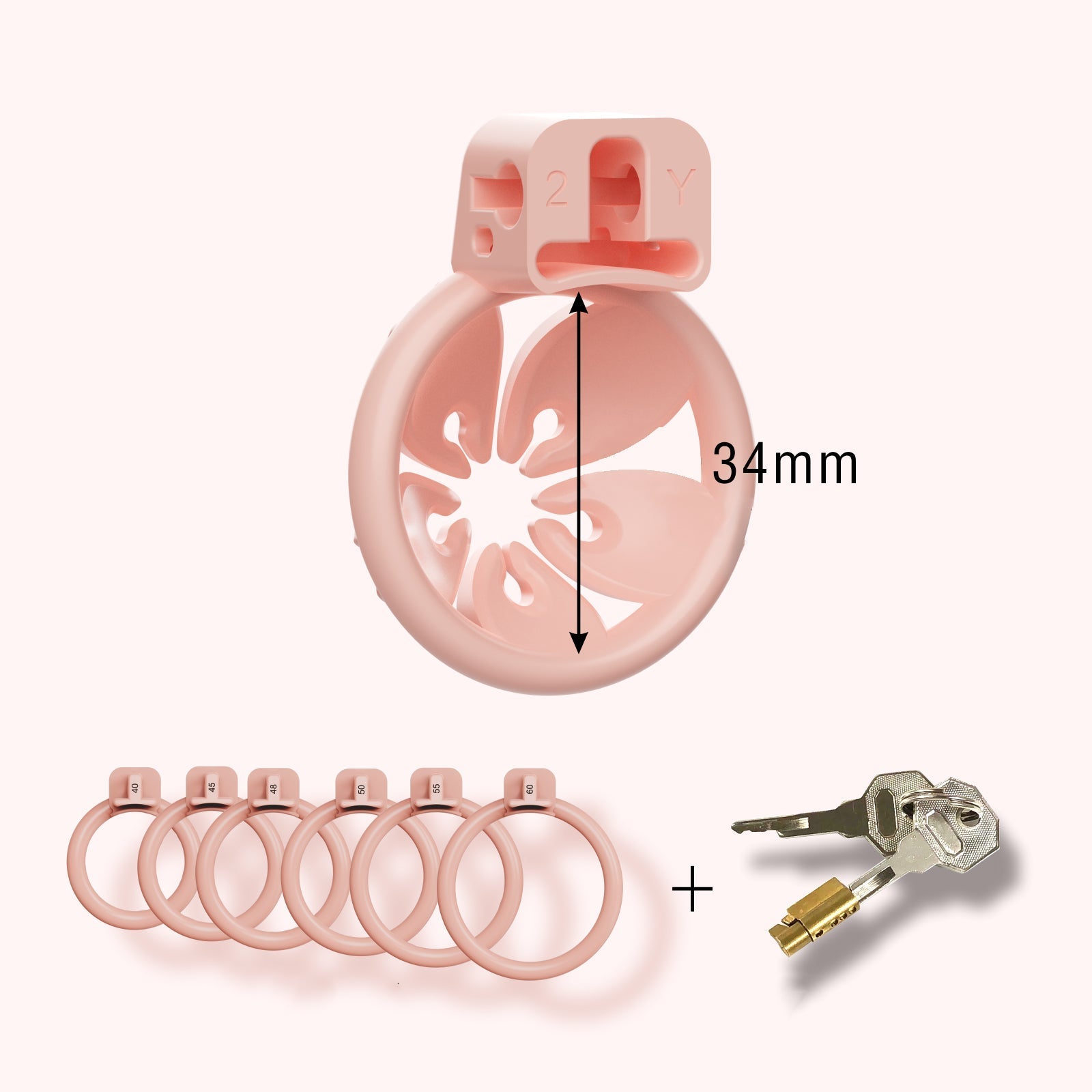 New Sakura - Style Silicone Male Chastity Cage - Tarisss Sex Toy Store
