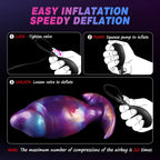 Nile 7 Inch Inflatable Dildo with Anchor Base - Tarisss Sex Toy Store