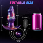 Nile 7 Inch Inflatable Dildo with Anchor Base - Tarisss Sex Toy Store