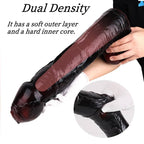 Nomad 19 Inch Extra Large Realistic Dual Density Dildo - Tarisss Sex Toy Store