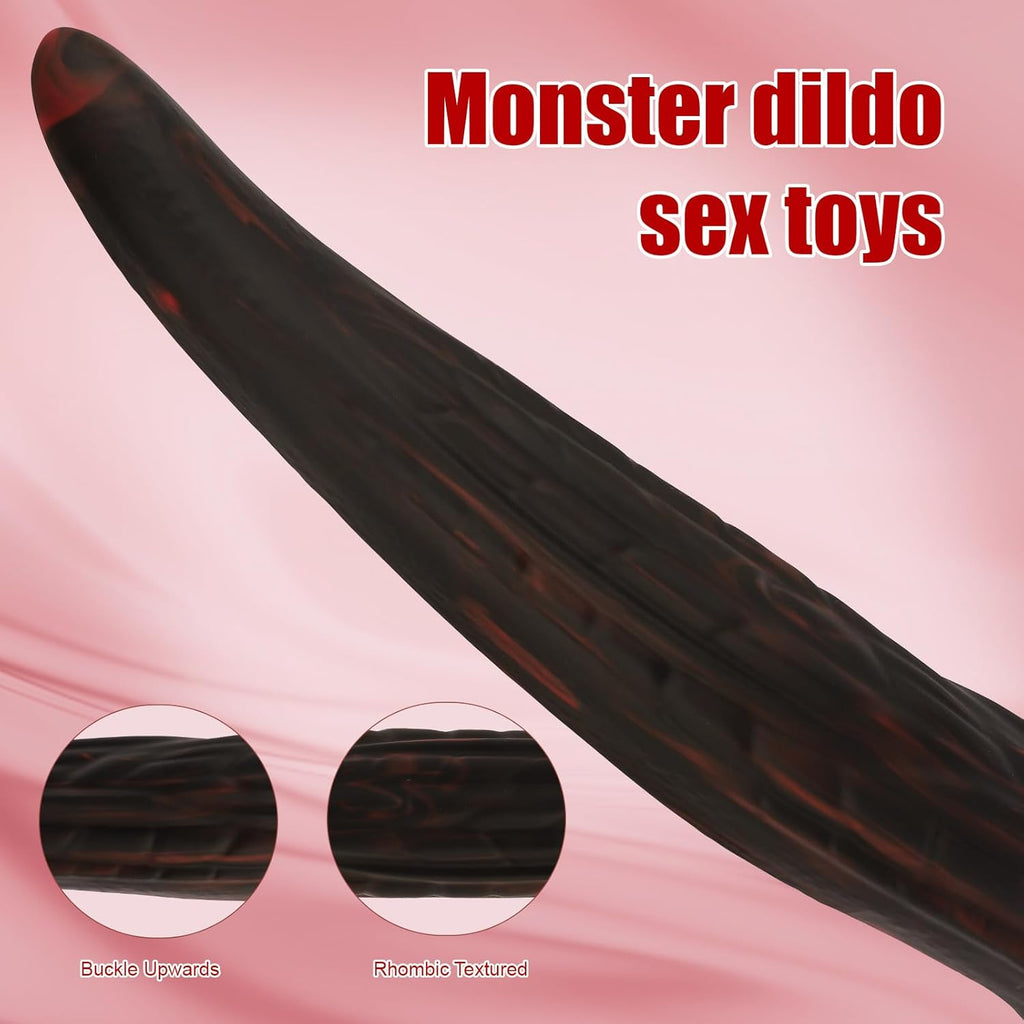 Obsidian Flame Textured Silicone Plug with Tapered Tip and Secure Base - Tarisss Sex Toy Store