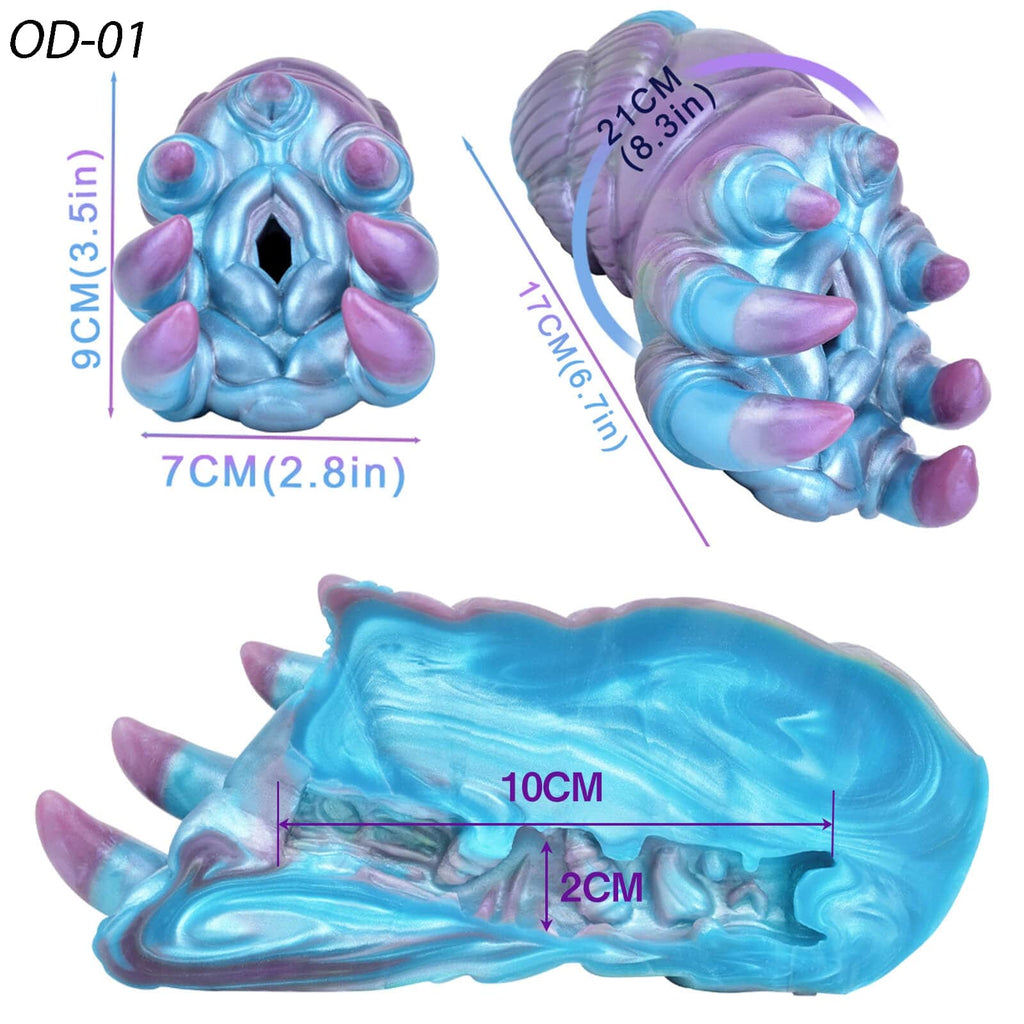 Ocean Desire Silicone Fantasy Alien Creatures Male Manual Masturbator - Tarisss Sex Toy Store