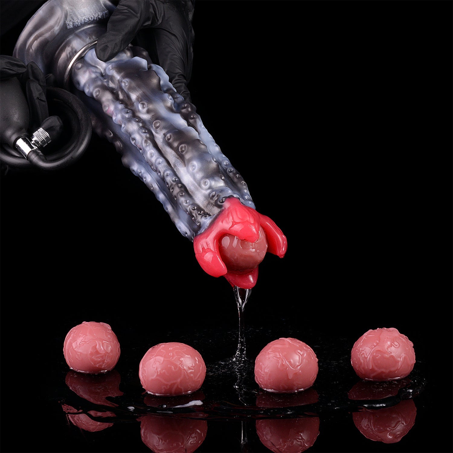 Octopus 9.92 Inch Monster Knot Fantasy Ovipositor Dildo - Tarisss Sex Toy Store